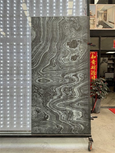 Lub pob zeb translucent pob zeb rau countertops